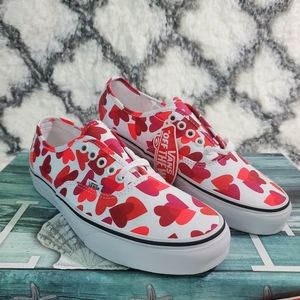 Vans women authentic love hearts
